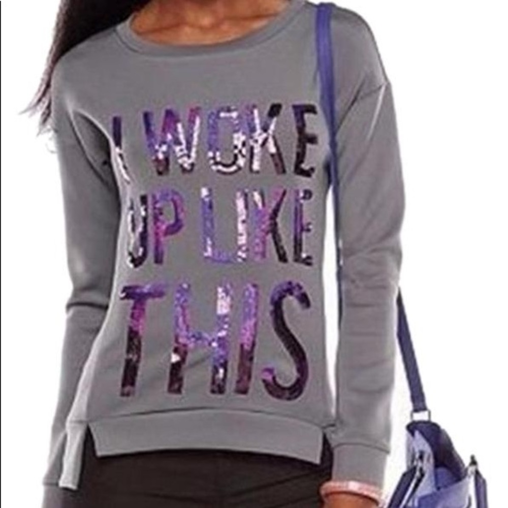 NWT Juicy Couture I Woke Up Like This LS Medium